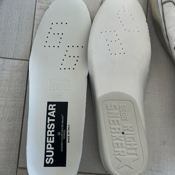 One of a Kind Python Skin Golden Goose Super Stars EU 39 - Picture 11 of 12